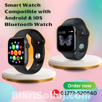 Smart Watch Compatible with Android & iOS Bluetooth Watch